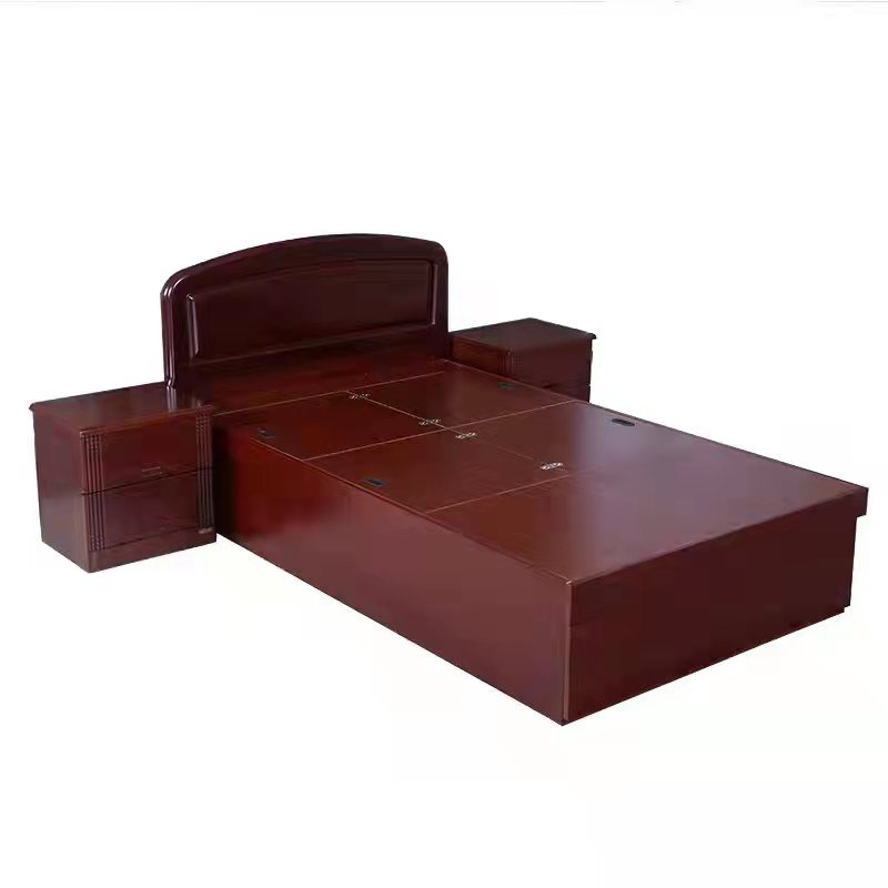 昇恒轩 实木床 单人床 公寓单人床 2000*1200*420mm 张高清大图