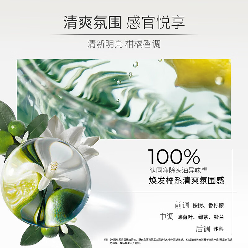 Schwarzkopf施华蔻控油赋源无硅油洗发露自律瓶净油去屑洗发水洗头膏60ml*3高清大图