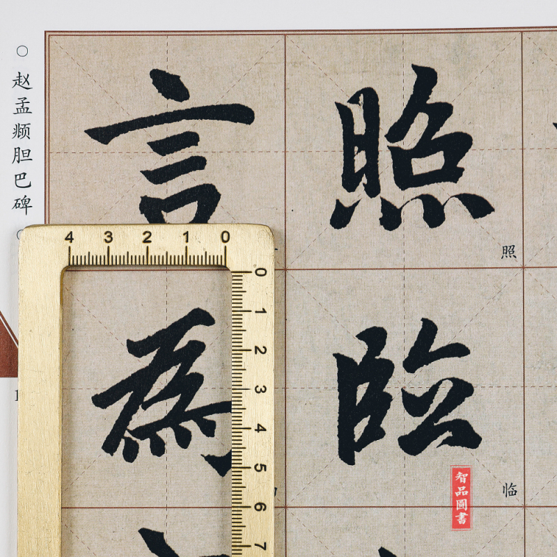 软笔赵体楷书练字帖附简体旁注武鄂编初学者书法字帖崇文书局>800_800