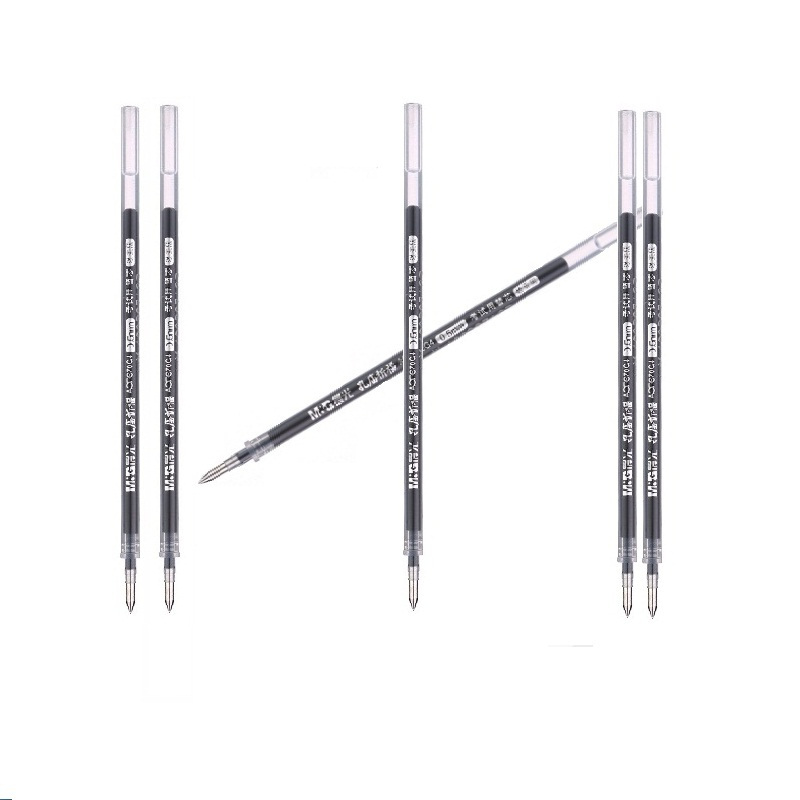 晨光文具0.5mm碳素黑签字笔替笔芯 1支装