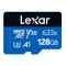 雷克沙(Lexar)128GB TF卡读100MB/s写45MB/s手机内存卡 U3/V30/A1存储卡MicroSD卡