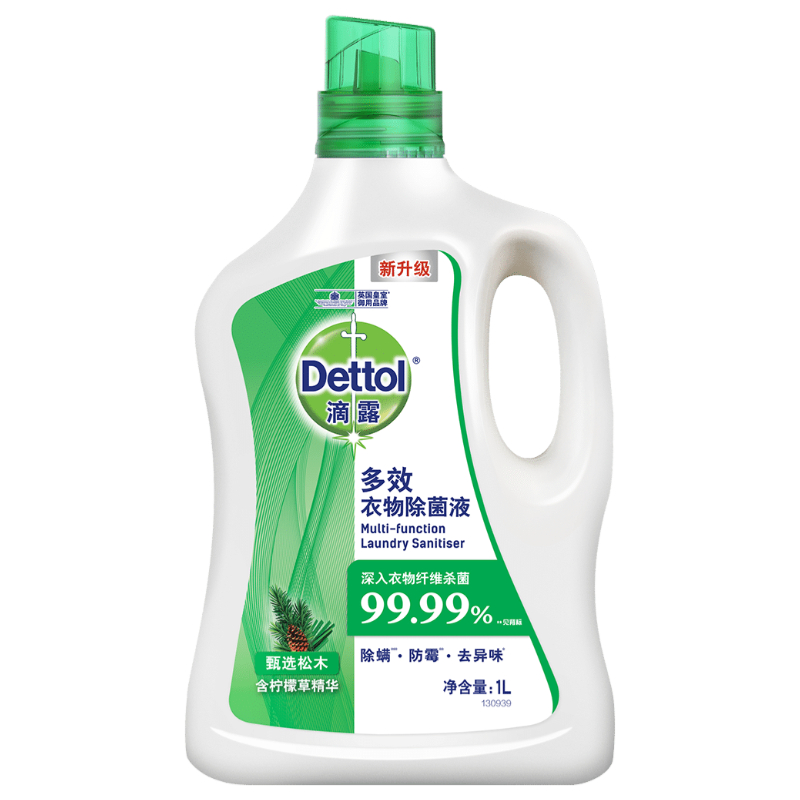 滴露多效衣物除菌液甄选松木1L非消毒液洗衣杀菌除螨抑菌防霉高清大图