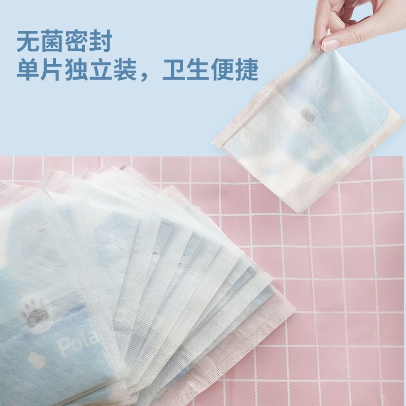 一次性口水围兜儿童外出吃饭防水饭兜围嘴一次性免洗围兜独立装 独角兽款散片包装介意勿拍 [实惠]10片独立装