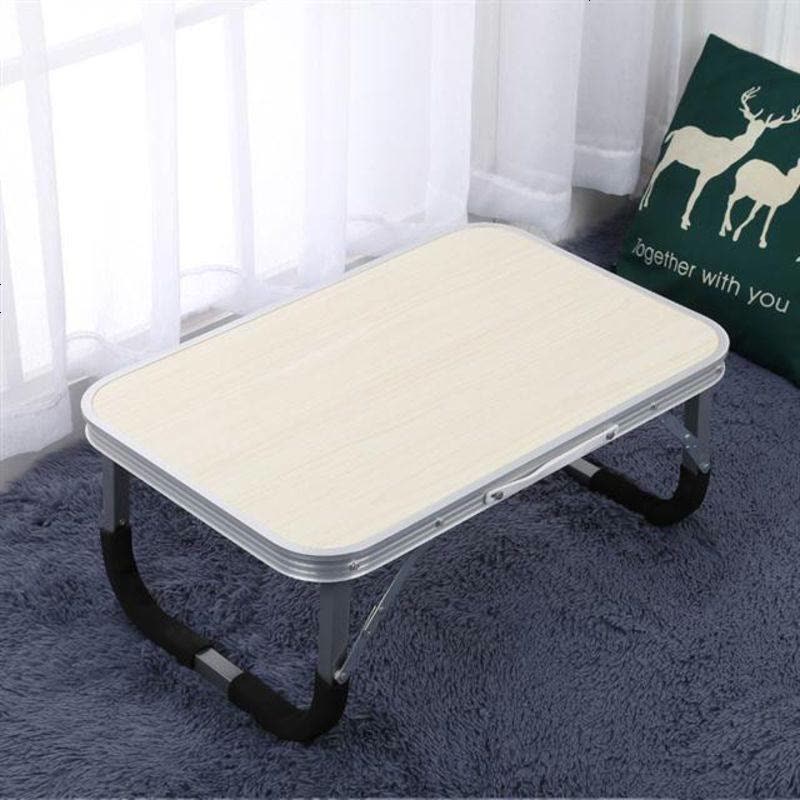 加粗加厚便携式电脑桌学习桌懒人折叠桌床上笔记本电脑桌大学生餐桌宿舍书桌寝室学习用小桌子便 粉红色粗腿樱桃粉60X40图片