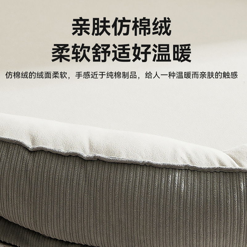 CCKO加厚狗窝秋冬天狗狗睡觉中小型犬大型犬狗床宠物垫子 贾斯灰 S高清大图