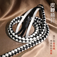 谜姬黑白短蛇鞭子SM用品组合套装SP拍打屁屁抽打屁股另类性玩具男女用调情工具皮鞭刑具夫妻房事调教惩罚道具成人情趣性用品