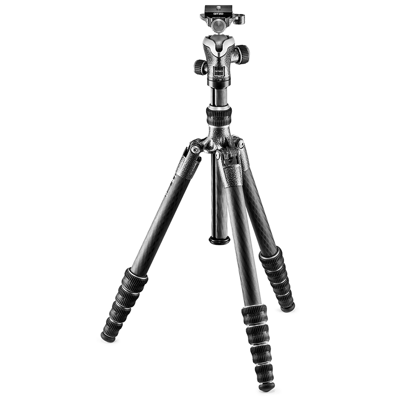 捷信(GITZO) GK1555T-82TQD 新旅行者1号5节碳纤维球型云台套装(GH1382TQD)