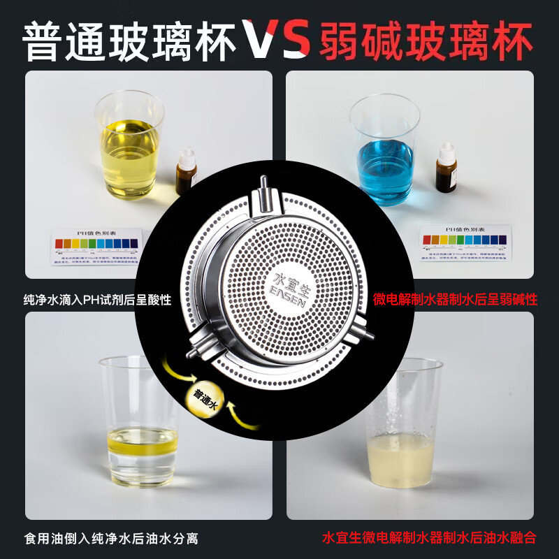 水宜生 250ML 双层玻璃杯 个人专用水杯 女士高档水晶杯 男士泡茶杯 G521高清大图