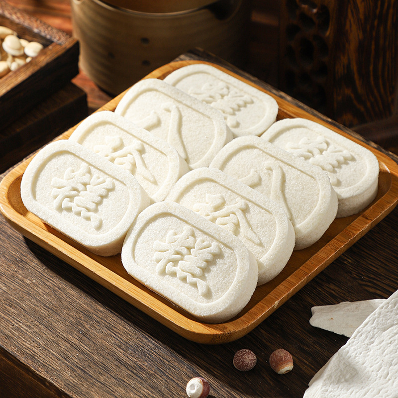 30包 原味八珍糕380g*2箱 传统糕点心0蔗糖八珍糕茯苓芡实山药山楂糕休闲零食品饱腹早餐办公室高清大图