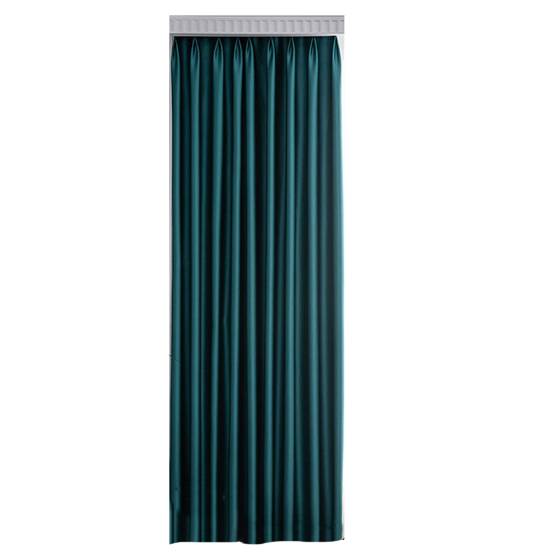 植巾 CL460 全遮光 布艺帘 窗帘 1.00 米/个 (计价单位：个) 蓝色高清大图