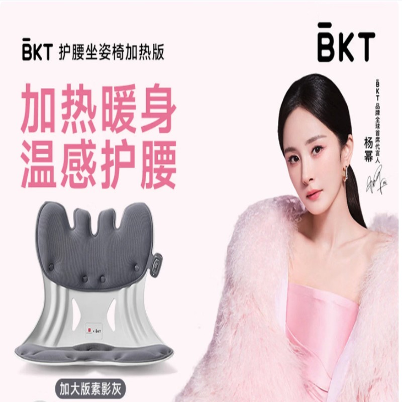 BKT护腰坐姿椅加热版 (故宫系列加大版素影灰4.0 A)