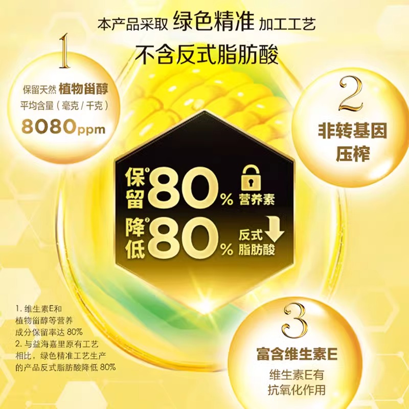 阳光零反式脂肪甾醇玉米油(特渠用) 玉米油1.5L高清大图