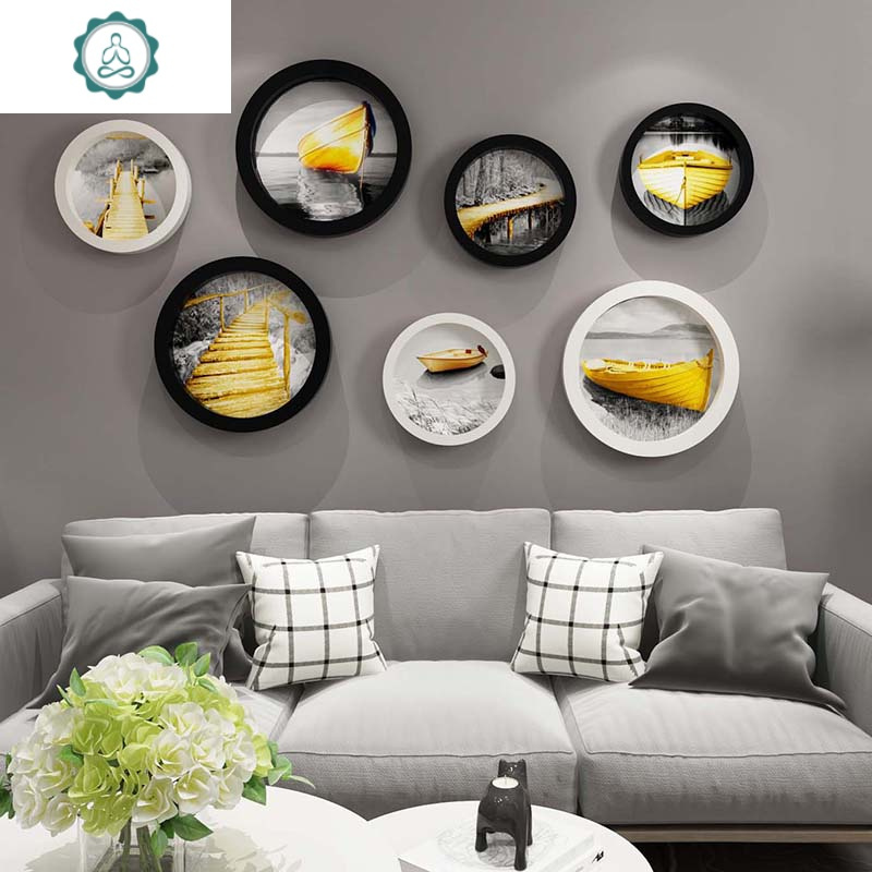 照片墙装饰免打孔相框挂墙组合创意个性卧室餐厅背景墙相册相片墙封后