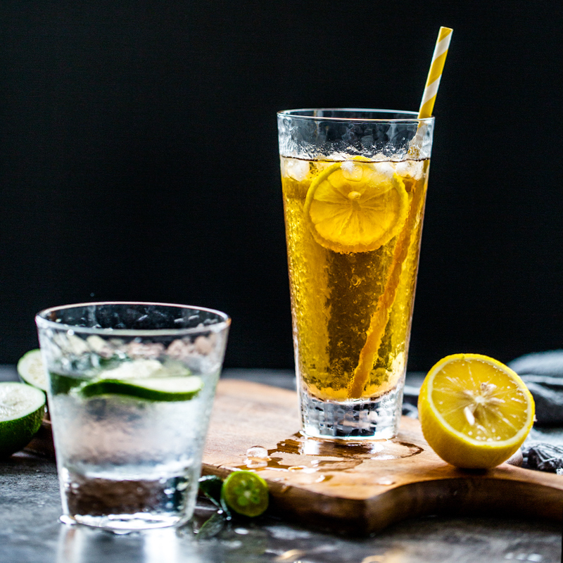 玻璃 锤木纹300ml水杯