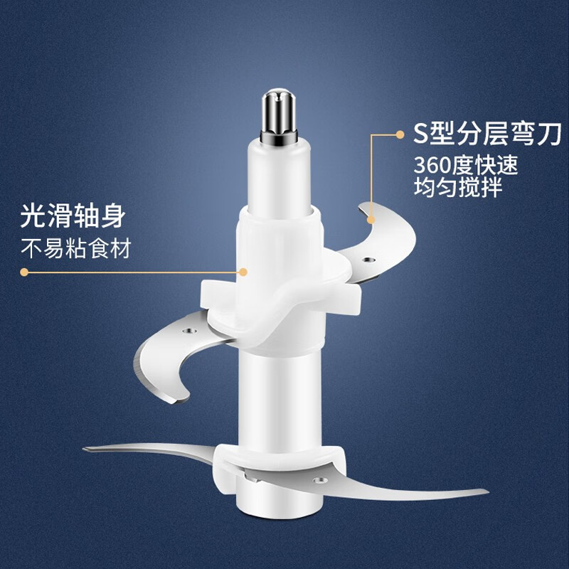 厨创妈咪(kitchen mommy)家用小型绞肉机搅拌机2L SJ007高清大图