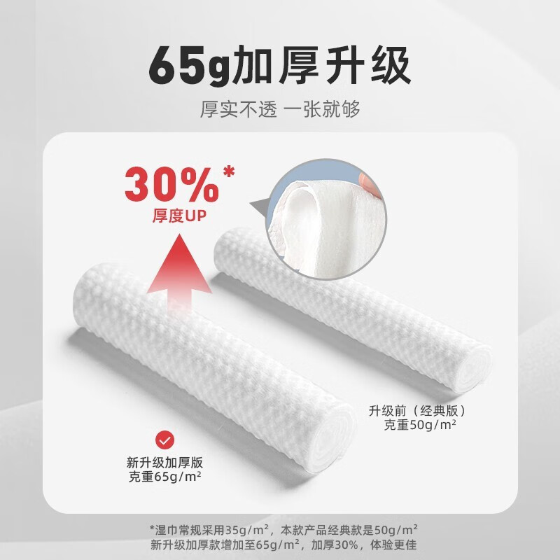 德佑大包婴儿湿巾80片(5包/组)高清大图
