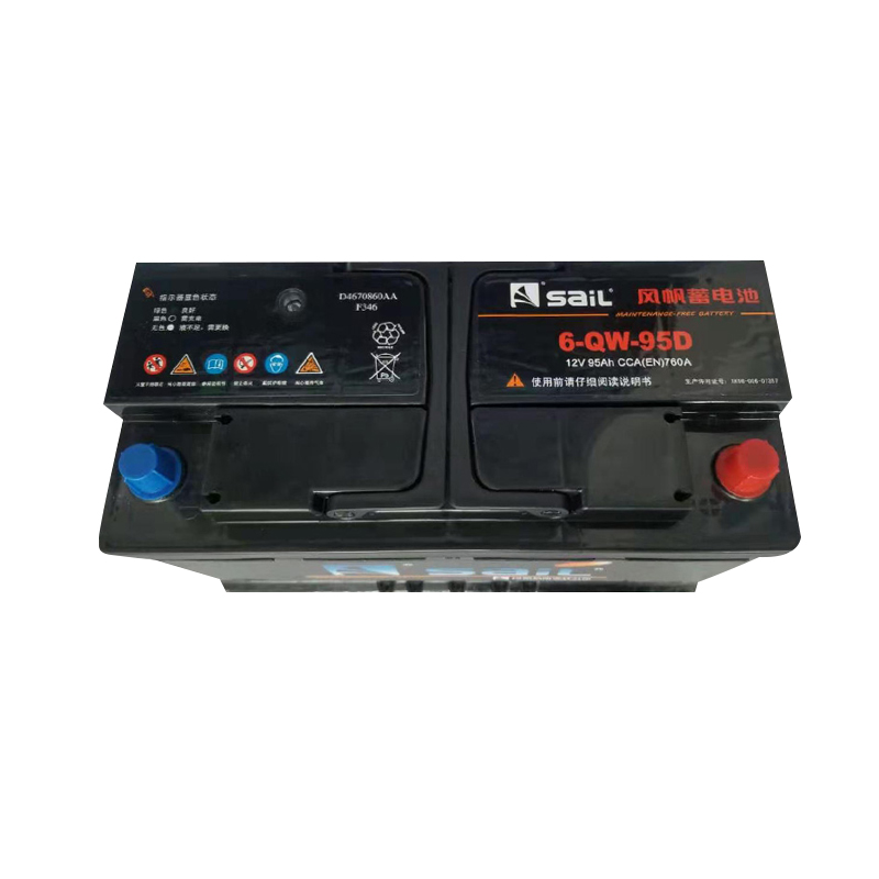 风帆勇士BJ2022电瓶蓄电池6-QW-95D(改60044)高清大图