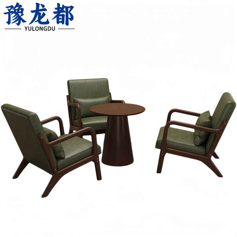 豫龙都 休闲桌椅一桌三椅套