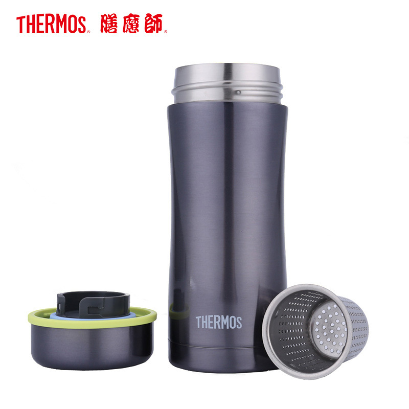 膳魔師(THERMOS) 水杯茶杯杯子办公杯TCCG-400 保温杯保温杯男女400ML 304不锈钢