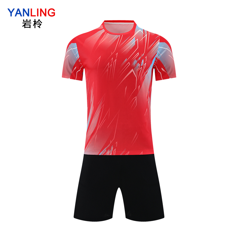 岩柃羽毛球服25Y3YM001男高清大图