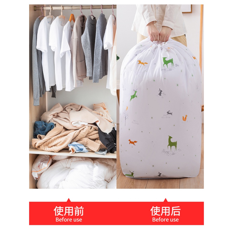 收纳袋子整理袋衣服搬家打包袋衣物棉被行李袋装被子的袋子IW收纳袋 三维工匠高清大图