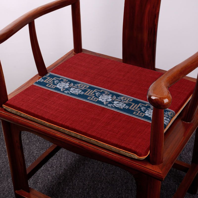 sleepybear红木沙发坐垫中式餐椅茶室圈椅太师椅官帽椅家用古典茶椅
