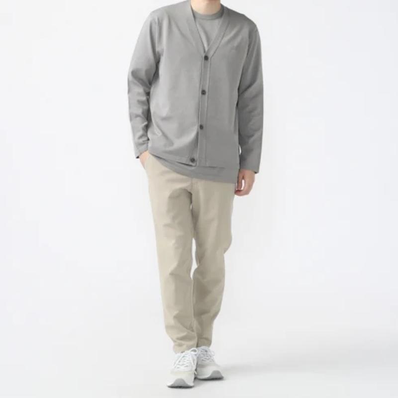 New Balance运动针织开衫男春夏季休闲百搭高尔夫训练涤纶易打理工装外套高清大图