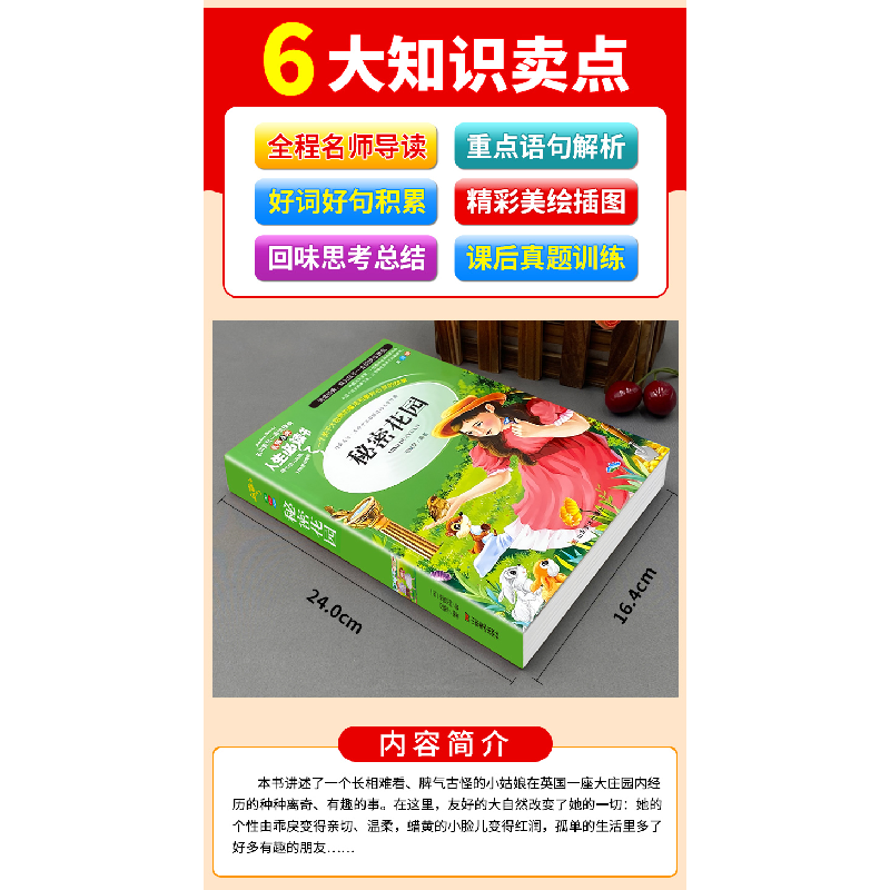 正版新书]人生必读书--秘密花园(美)伯内特 著,邓敏华 编著高清大图