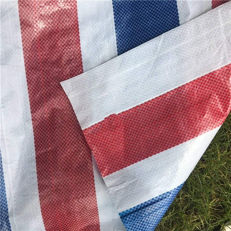 彩条布三色防雨防晒遮阳花雨布装修铺地防水花胶布塑料花油布 [四色]