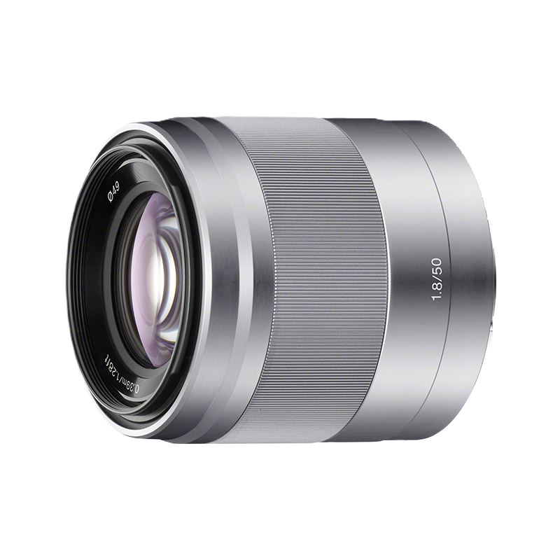 索尼(SONY) E 50mm F1.8 OSS APS-C画幅标准定焦镜头 (SEL50F18/黑色)
