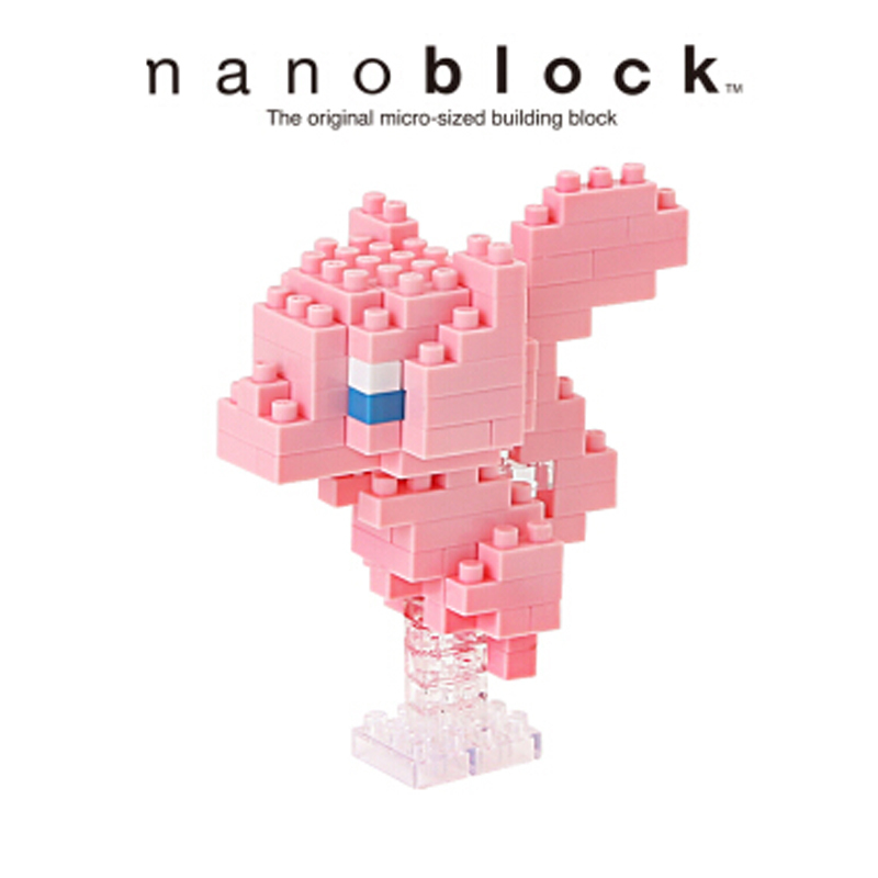 nanoblock日本小颗粒拼插积木精灵宝可梦-梦幻