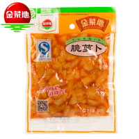 金菜地 100g脆萝卜酸辣萝卜块下饭菜即食泡菜酱菜腌咸菜安徽特产