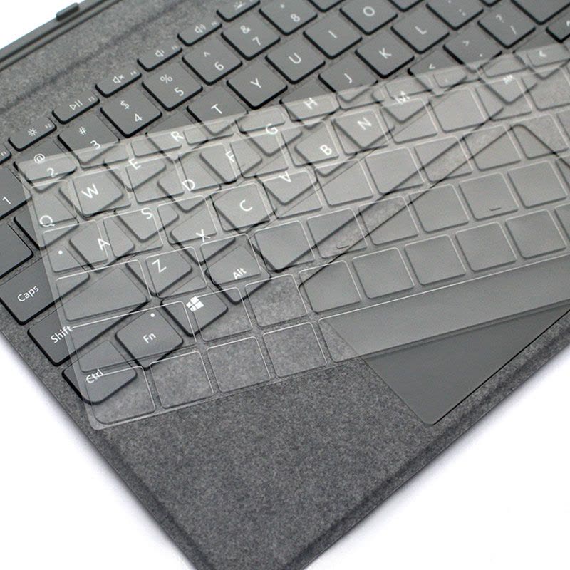 新new微软surface go笔记本键盘贴膜二合一平板电脑按键防尘套凹凸键位膜轻薄透明防水保护罩高清屏幕钢化膜图片