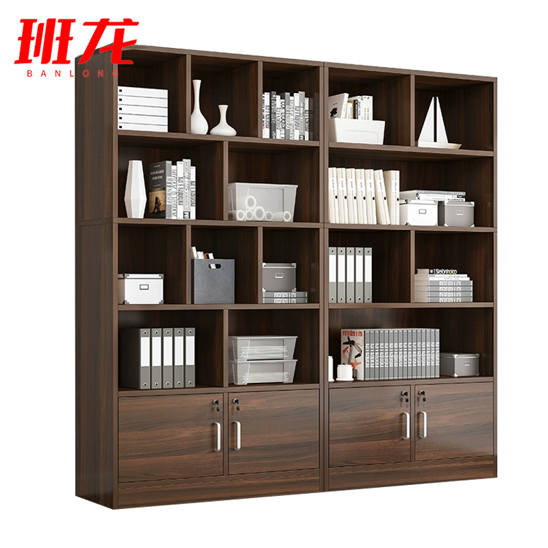 班龙木质文件柜140*30*180cm台