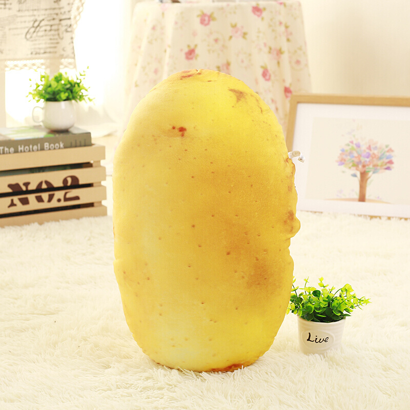 创意仿真蔬菜大白菜抱枕3D毛绒趴睡枕食物办公室午休棉靠背腰靠垫青苹果见描述