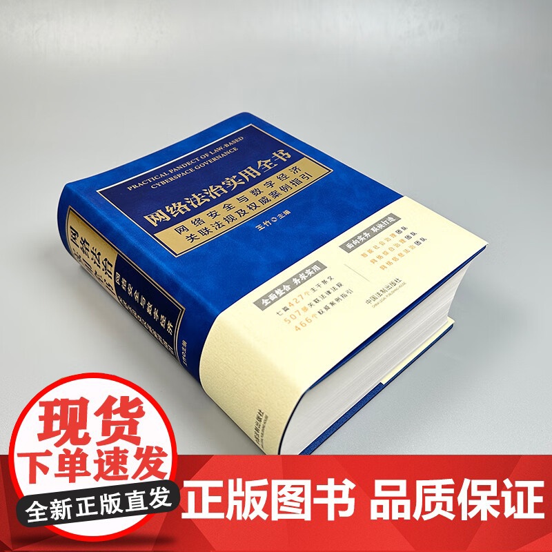 正版 网络法治实用全书 网络安全与数字经济关联法规及权威案例指引 王竹 主编 中国法制出版社 9787521639346高清大图