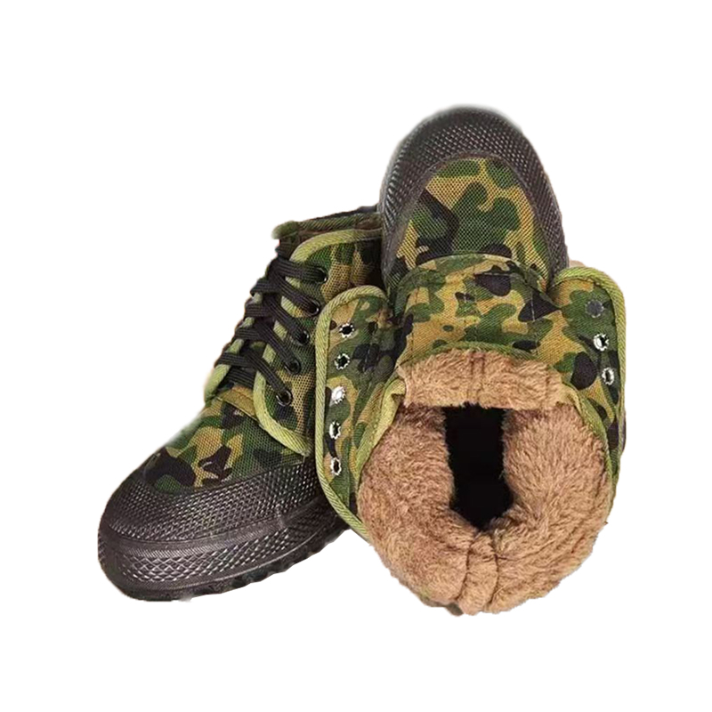 TDUO 冬天加绒加厚款解放鞋 T3530 双高清大图