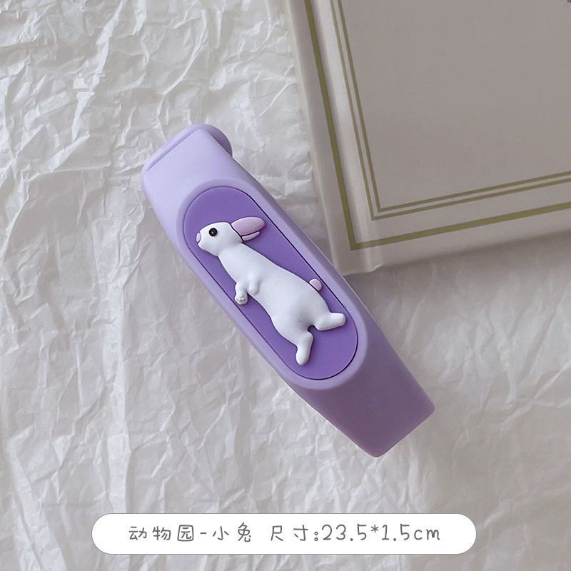 驱蚊手环安全童防蚊手链户外防蚊贴宝宝随身成人婴儿防蚊扣神器|动物园-小兔