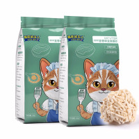 疯狂的主人Crazy Host 豆腐猫砂4kg除臭豆香味易结团无尘吸水可冲马桶豆腐渣猫沙猫咪用品养猫