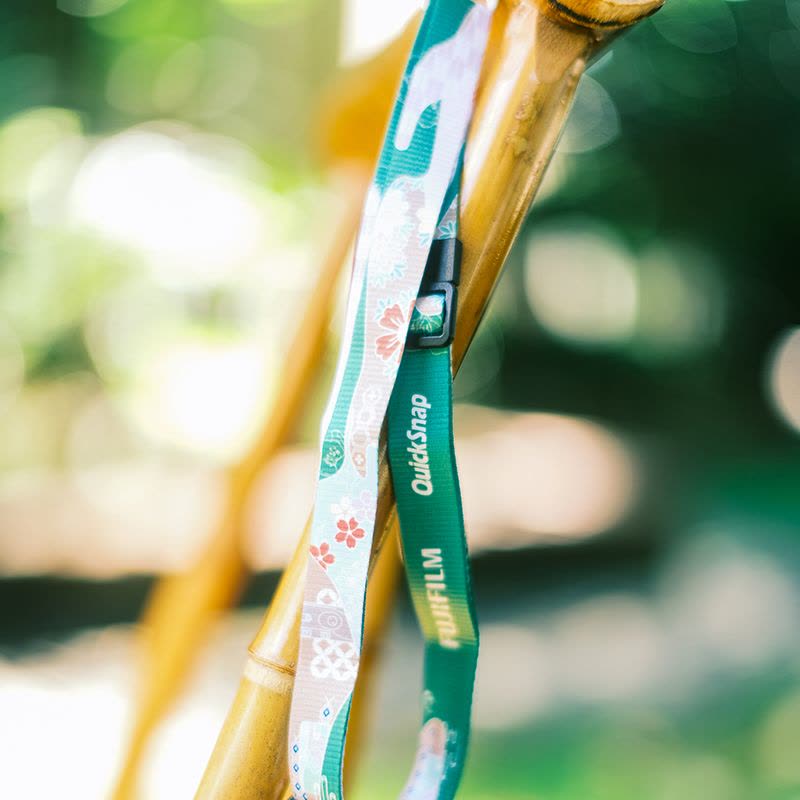 富士(FUJIFILM)官方周边配件 复古飞艇帆布袋 飞艇气球 相框 樱花肩带 徽章 一期一会樱花肩带图片