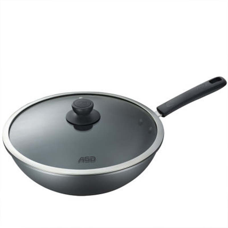 爱仕达(ASD)炒锅32cm新不粘少油烟炒锅锅燃气适用家用炒菜锅 CL32U2Q
