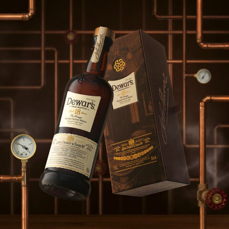 帝王(dewars)18年 40%vol 1000ml 洋酒 调配型苏格兰威士忌