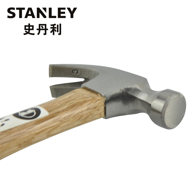 史丹利(STANLEY)硬木柄羊角锤7ozSTHT51265-8-23木工起钉锤家用铁榔头高清大图