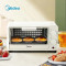 美的(Midea)电器适用电烤箱PT10X1家用10升容量多功能烘焙全自动控温定时