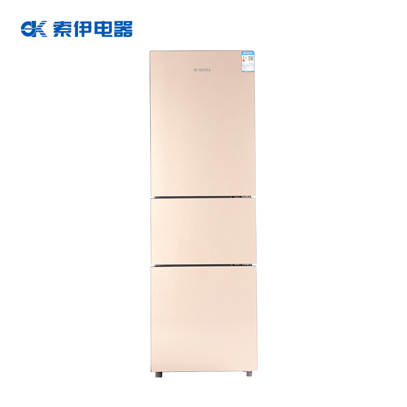 Soyea/索伊 BCD-202SL3家用三门冰箱铜管节能微霜电冰箱三开门