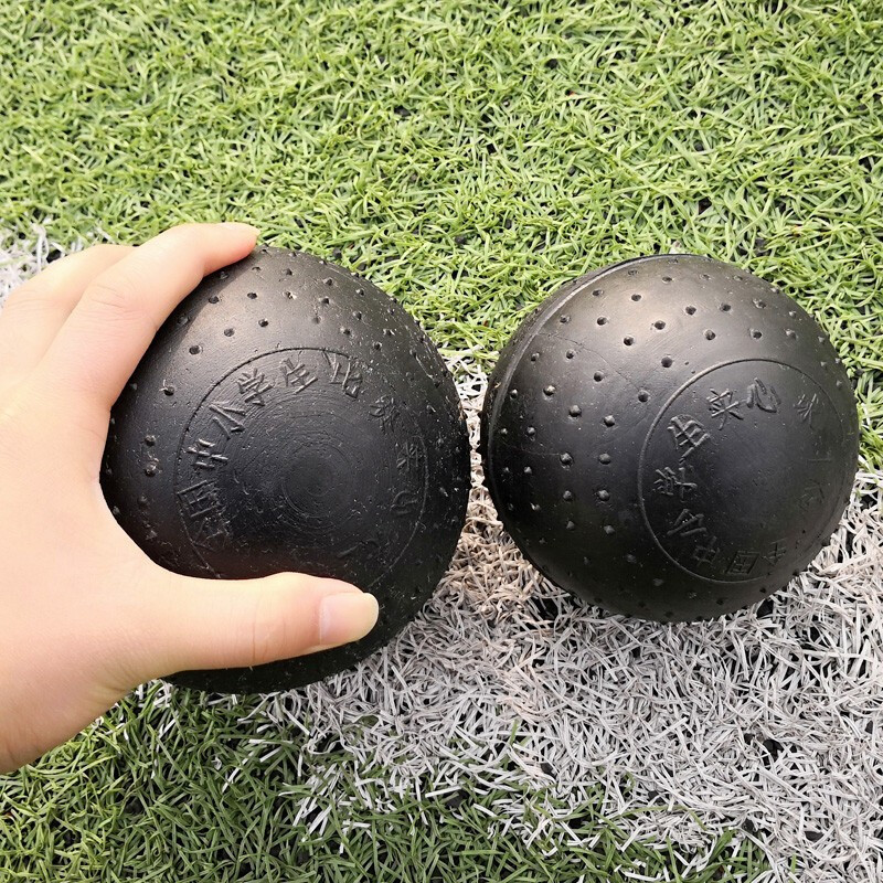 中小学生考试专用实心球2KG 黑色