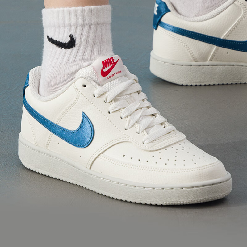 耐克（NIKE）女鞋新款运动鞋低帮舒适court板鞋时尚潮流复古休闲鞋IM7799-133 ZP高清大图