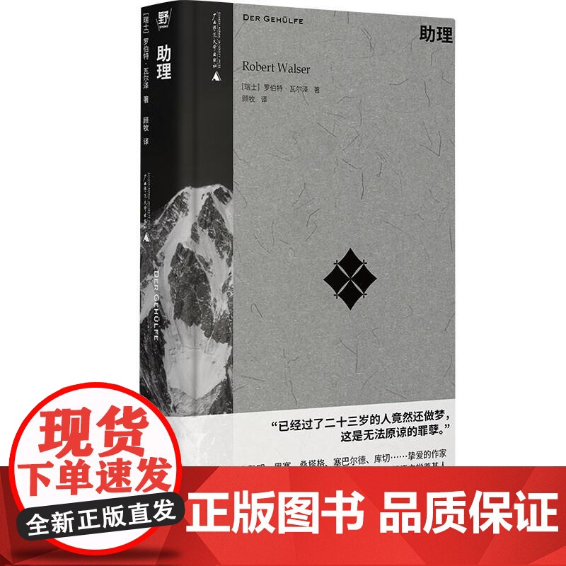 助理 瑞士罗伯特瓦尔泽广西师范大学出版社高清大图