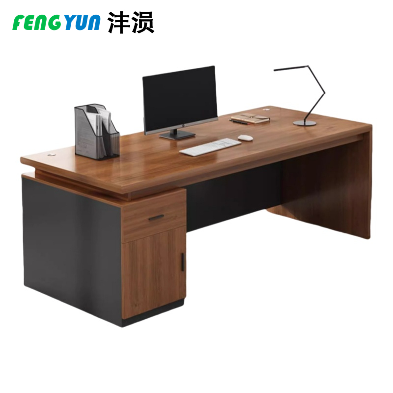 沣涢 办公桌 员工电脑桌 180cm 张高清大图