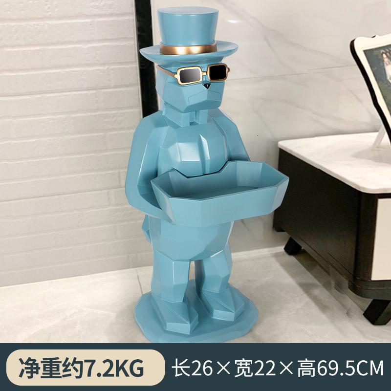 美帮汇乔迁新居礼品创意落地动物大摆件电视柜房间布置北欧轻奢装饰客厅高清大图